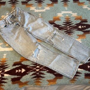 ARITZIA DENIM FORUM JONI HIGH RISE LOOSE JEANS size 26 x 29